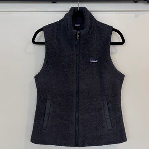 Patagonia Charcoal Fleece Vest